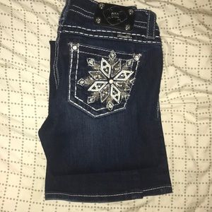 Miss me jeans. Boot cut style